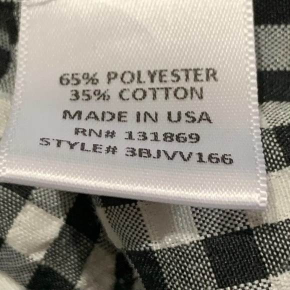 Evolutionary NWT Black White Gingham Printed Co-Ord Romper, Med - Picture 10 of 13